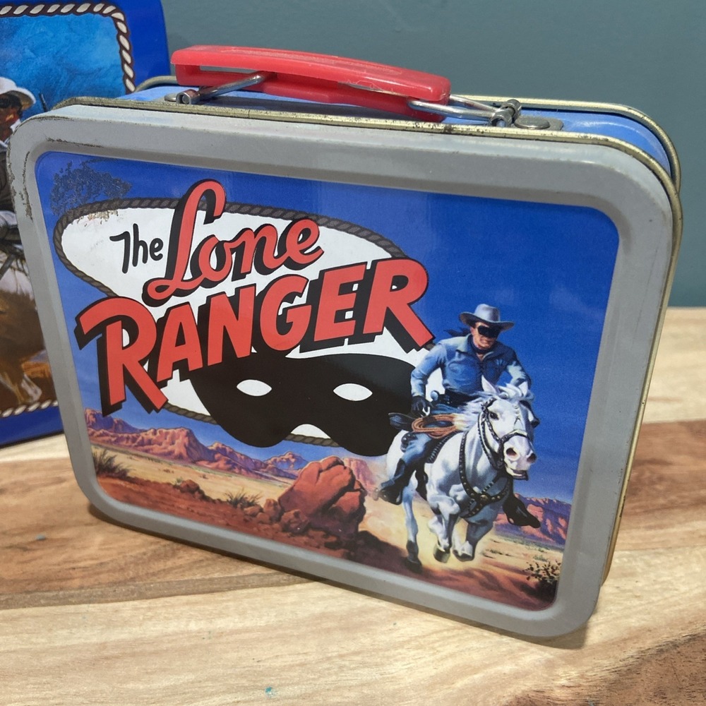 New The Lone Ranger Hallmark & General Mills Mini Tin Lunchbox Collectible 98 01 - Picture 2 of 15